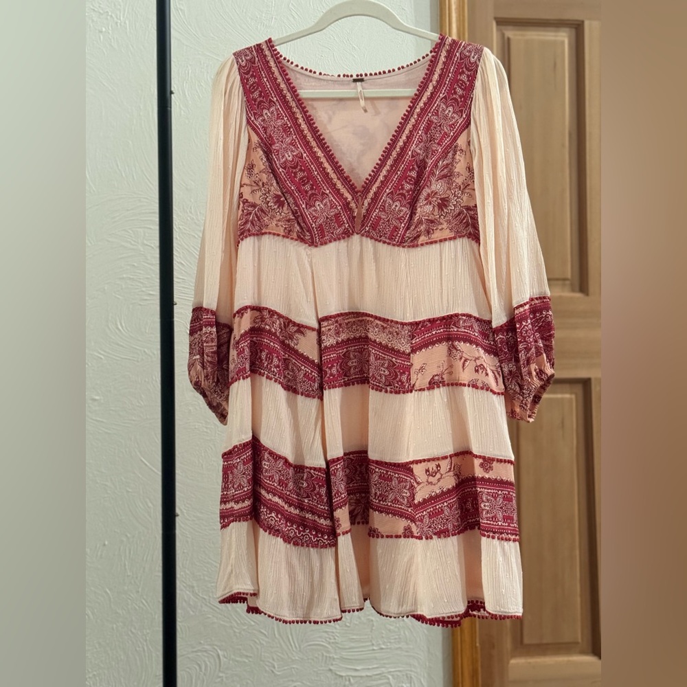 Free People Long Sleeve Mini Dress | Chic, Easy and Effortless | Size: XS